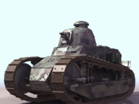【iclone兵器】FT-17小坦克