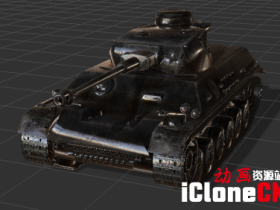 【iclone模型】德国_PzIII-Ⅳ 中型坦克