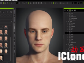 使用Character Creator进行对角色皮肤纹理建模并用iclone制作人物表情及动画