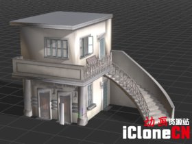 ��icloneģ�͡�˫��¥